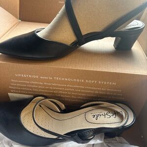 Life Stride Black Women's Heels